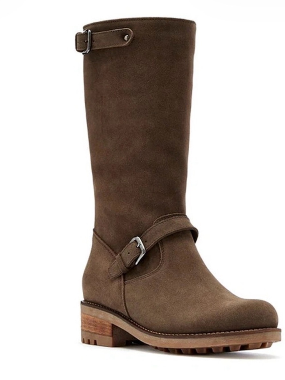 La CANADIENNE Collen Brown Suede Knee High Boot